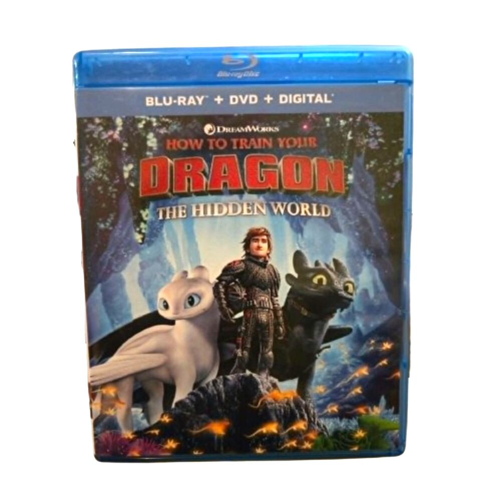 How to Train Your Dragon: The Hidden World Blu-ray + DVD DreamWorks (No code)
